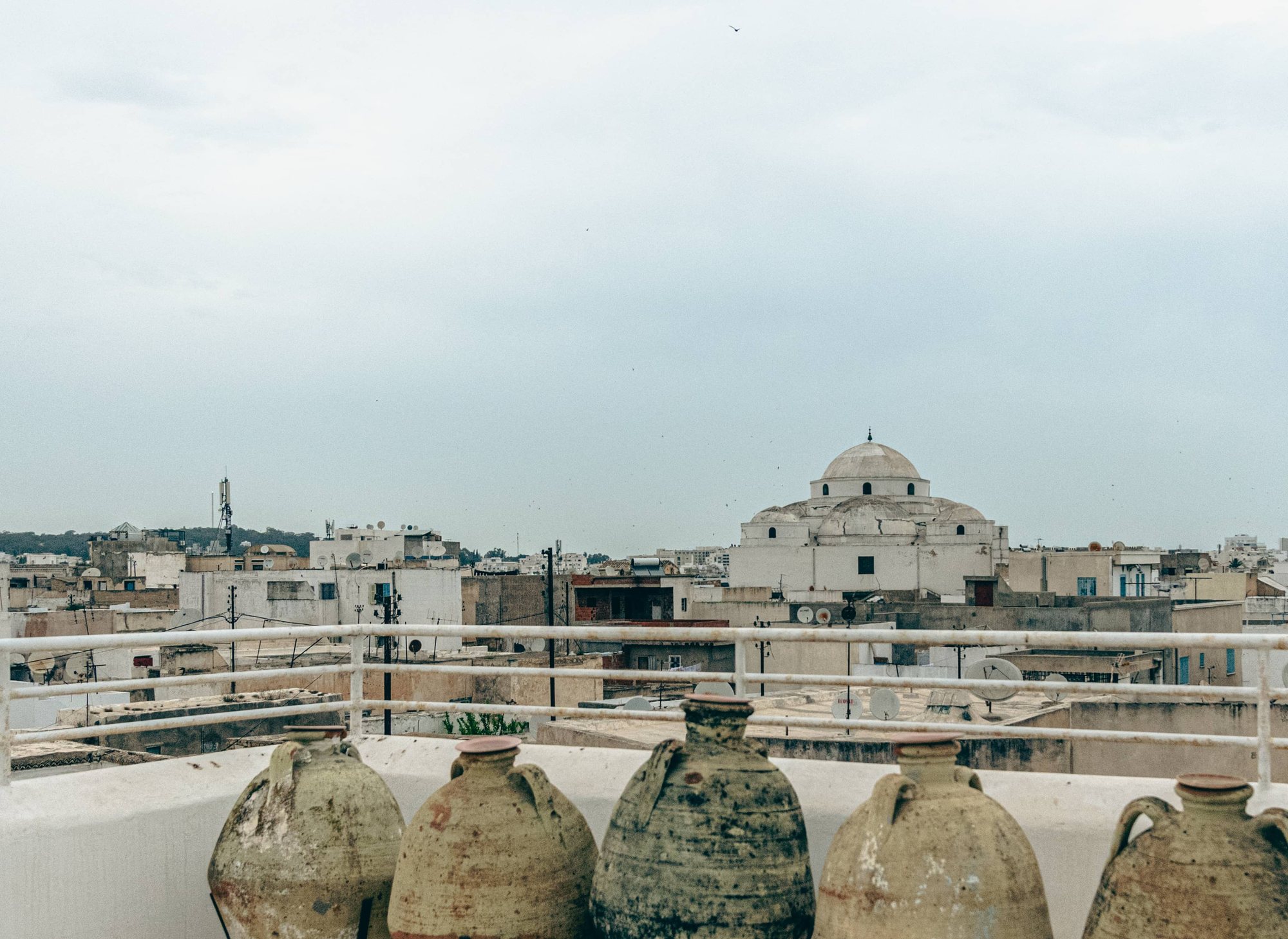 Dar Ben Gacem rooftop atmosphere in the Medina of Tunis